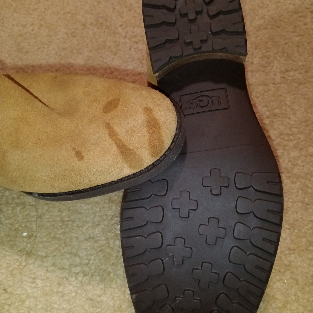 Ugh Booties. Size 8, Color Is Camel - image 3